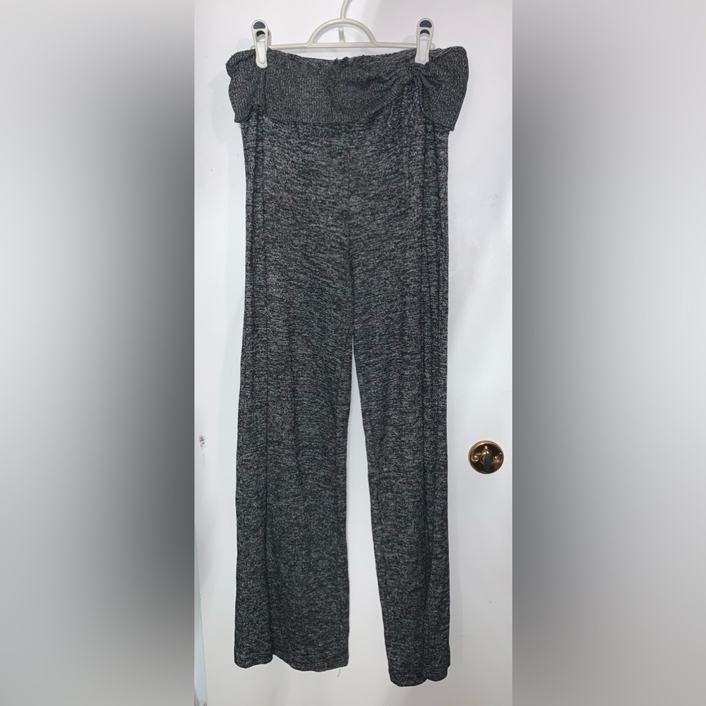Stitches Charcoal Wide Leg Pants